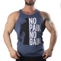 No Pain No Gain Tank Top Atlet Lacivert